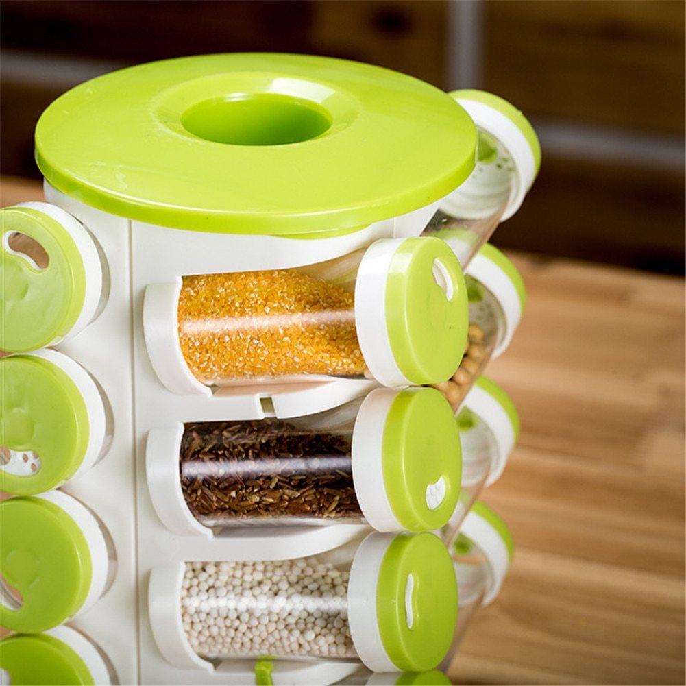 Multifunction Rotating Seasoning Bottle Holder