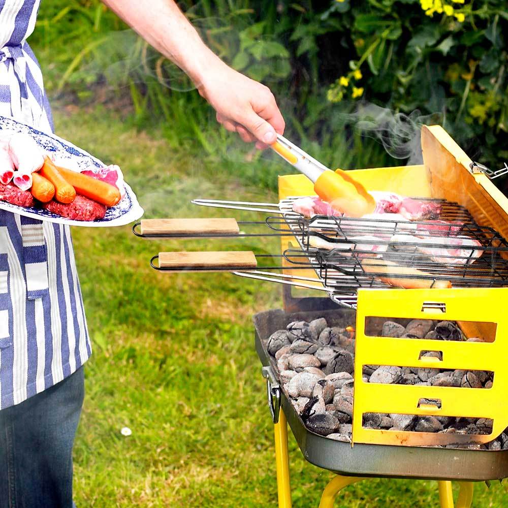 Mesh Stainless Steel Barbecue Basket