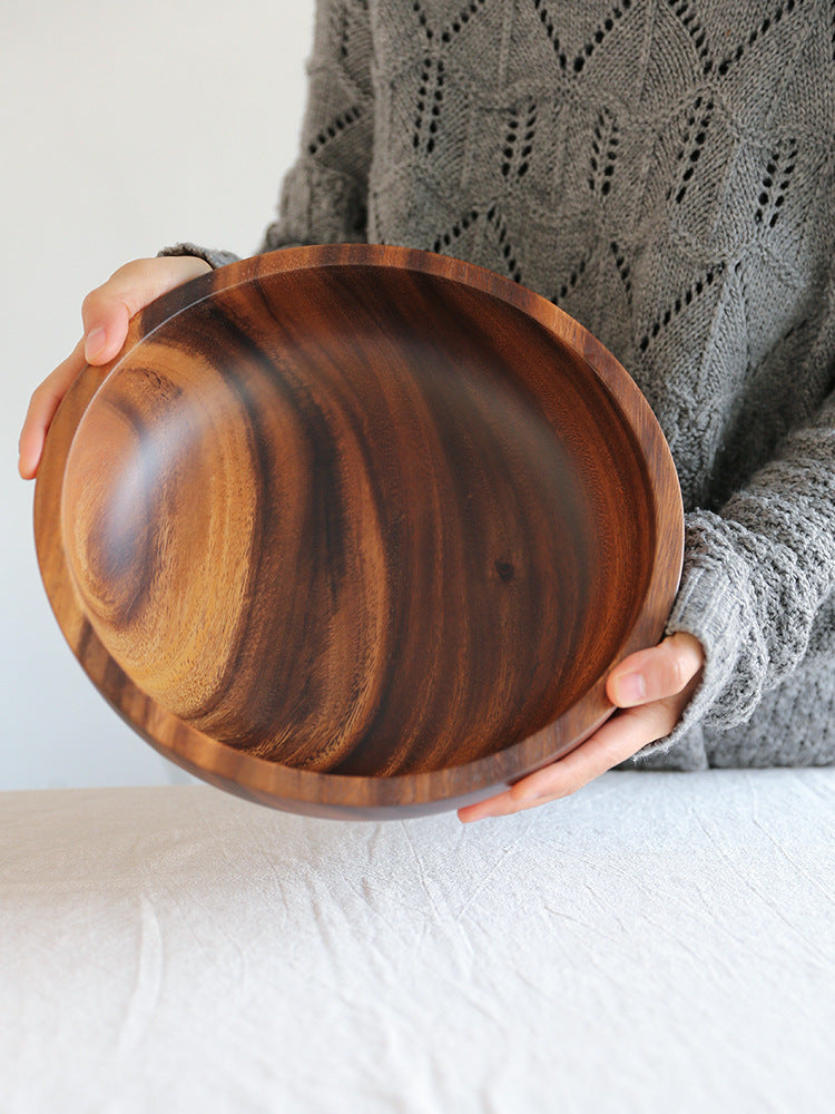 Kitchen Natural Wooden Bowl